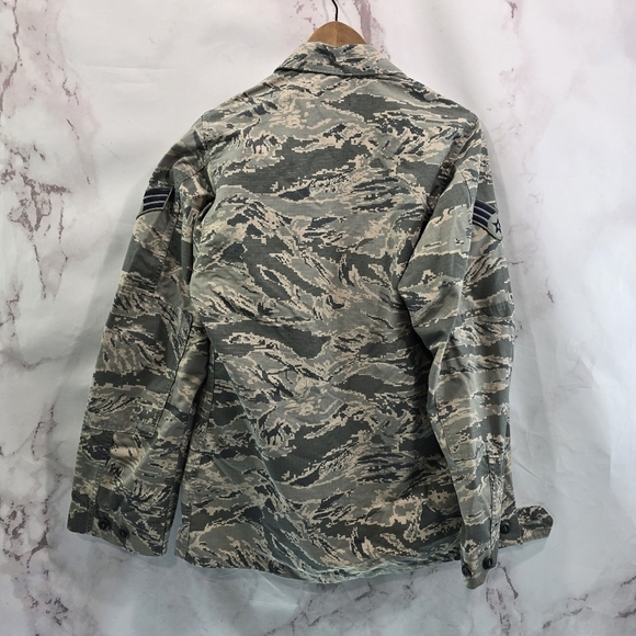 Military Jacket 36L Small Medium Digital Camo Desert Top Shirt Air Force Assault - Picture 5 of 13